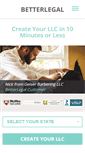 Mobile Screenshot of betterlegal.com